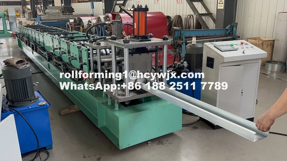 Napęd łańcuchowy 1,2 mm Cz Purlin Roll Forming Machine Efficient