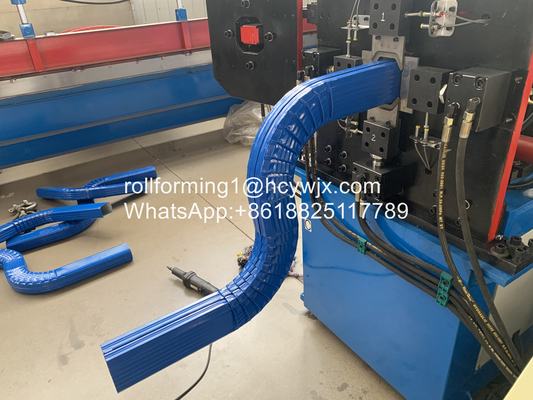 Maszyna do formowania rolki z kwadratowym rurociągiem 0,45-0,6 mm Grubość materiału