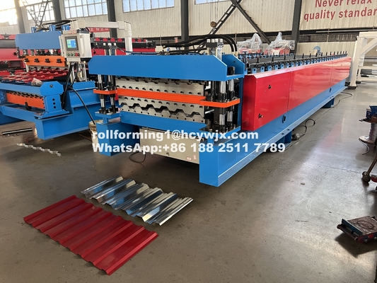 0.3-0.6mm 5.5KW Moc Dwukrotna Warstwa Roll Forming Machine