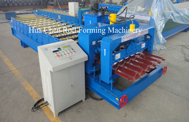 1250mm Glazed Roof Plate Roll Forming Machine / Cold Forming Equipment