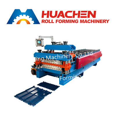 Blacha dachowa z blachy aluminiowej Najlepsi producenci blach dachowych Maszyny Panel ścienny Dwuwarstwowa blacha dachowa Maszyna do formowania rolek Maquina De Planc