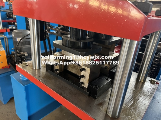 4+4kw Całkowita moc Sliding Custom Roll Forming Machine z hydrauliczną cięciem