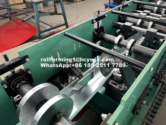 Napęd łańcuchowy 1,2 mm Cz Purlin Roll Forming Machine Efficient