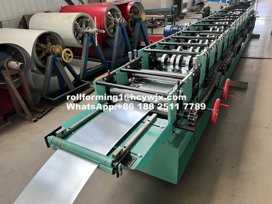 Napęd łańcuchowy 1,2 mm Cz Purlin Roll Forming Machine Efficient