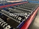 H Beam Base Corrugated Roll Forming Machine 45# Rollery stalowe Omron Encoder 15-20m/Min