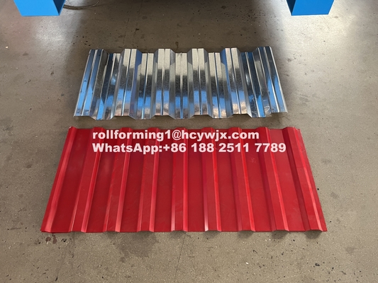 0.3-0.6mm 5.5KW Moc Dwukrotna Warstwa Roll Forming Machine