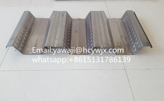 Precyzyjne Dobrej Jakości Decking Sheet Steel Floor Deck Roll Forming Making Machine Automatyczny