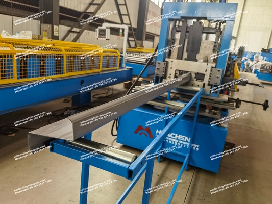 CZU M4Z/M4C Purlins Roll Forming Machine Jeden kliknięcie Zmiana rozmiaru profilu