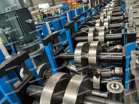 CZU M4Z/M4C Purlins Roll Forming Machine Jeden kliknięcie Zmiana rozmiaru profilu