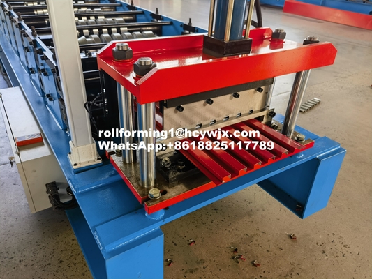 Trapezoidal Metal Roofing Sheet Roll Forming Machine Maszyna do formowania rolek dachowych