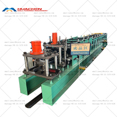 PLC Control C Purlin Roll Forming Machine z 14-18 stacjami rolkowymi