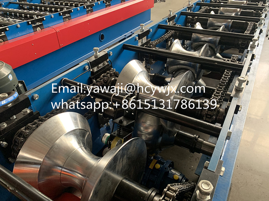 0,3 mm - 0,8 mm High Speed ​​Ridge Cap Maszyna do formowania rolek 380V 50HZ 3