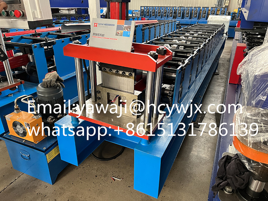 High Precision Ridge Cap Roll Forming Machine Urządzenie do walcowania na zimno w zakresie 1,00 mm