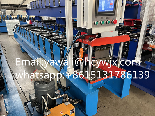 High Precision Ridge Cap Roll Forming Machine Urządzenie do walcowania na zimno w zakresie 1,00 mm