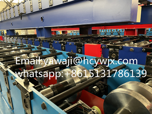 High Precision Ridge Cap Roll Forming Machine Urządzenie do walcowania na zimno w zakresie 1,00 mm