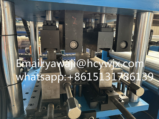 Hydrauliczne cięcie stalowe zgalwanizowane OMEGA Purlin Roll Forming Machine z CE