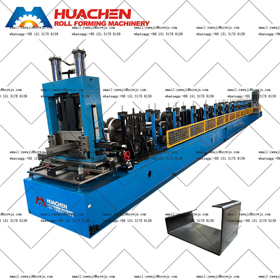 C60-250 Automatycznie lampa C Channel Machine C Maszyna do formowania taśmą Purlin