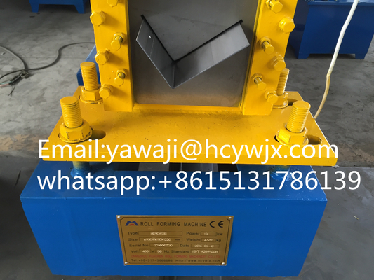 U Channel Roll Forming Machine / Maszyny do formowania rolki