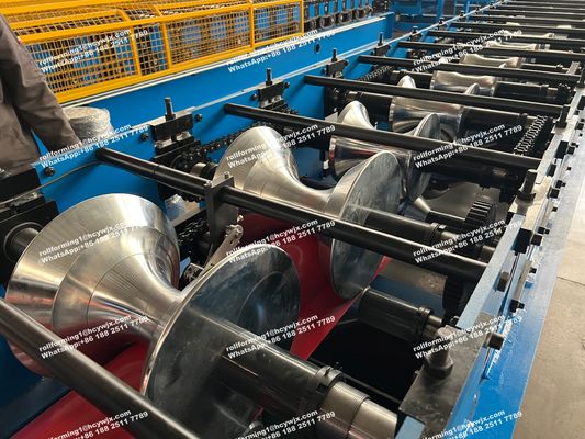 Automatyczna maszyna do tworzenia rolki, maszyna do produkcji płytek dachowych, hydrauliczne cięcie