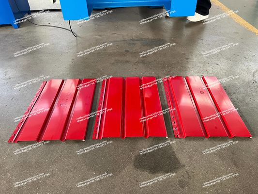 Georgia Wall Panel Roll Forming Machine dla komercyjnych budynków metalowych