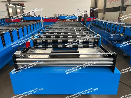 Maszyny do formowania rolek z galwanizowanej arkuszy metalowej o pojemności 1250 mm Moc 5,5 kW