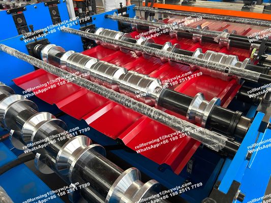Ethiopia 600 PLC System Kontroli Dachowe Płyty Maszyny Rolowania Żelaza Maszyna