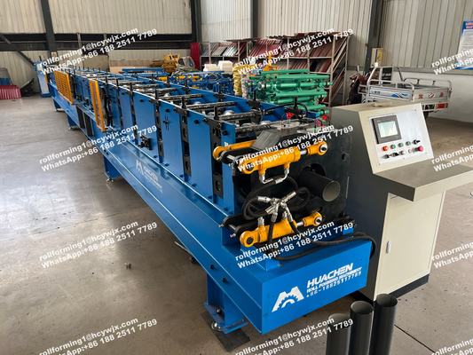 Okrągła maszyna do formowania rolki deszczowej dla rury deszczowej / rury wody