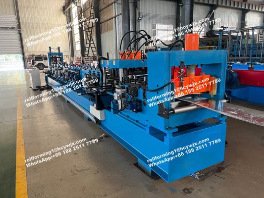 Stalowe CZ Purlins Roll Forming Machine sterowane przez PLC