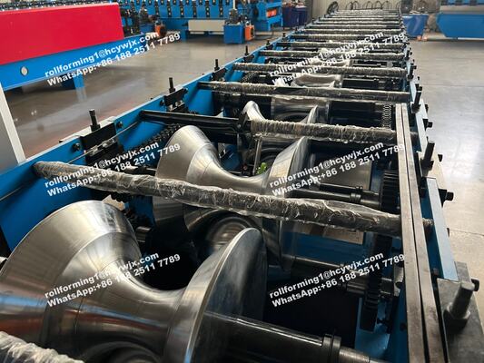 Zindywidualizowana automatyczna maszyna do formowania kalenic z silnikiem głównym o mocy 5,5 kW i sterowaniem PLC dla blachy o grubości 0,3-0,6 mm