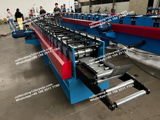 Maszyna do formowania na zimno prowadnic sekcyjnych bram garażowych