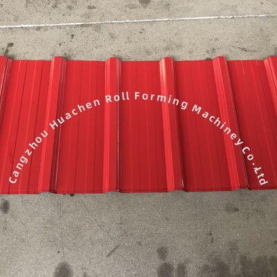 Dwustronna maszyna do gięcia rolek do paneli szkliwionych o szerokości 1250 mm, prędkości 15 m/min i materiale PPGI/GI