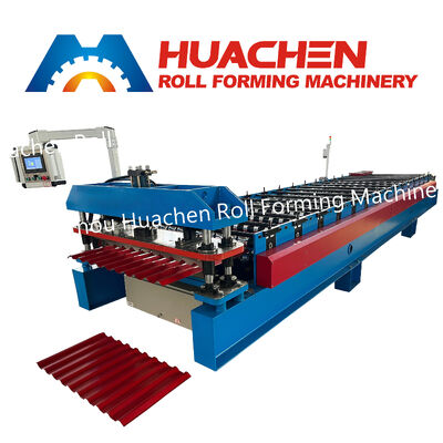 Single-layer roof tile forming machine, corrugated metal tile making machine, corrugated sheet forming machinery