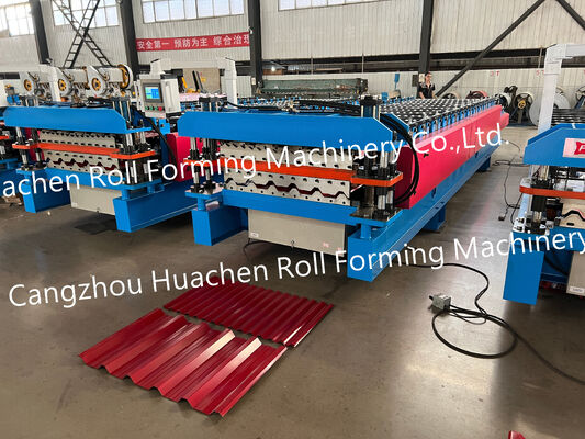  Panel Roof Panel Production Machine Roll Forming Machine Color Steel Roll 