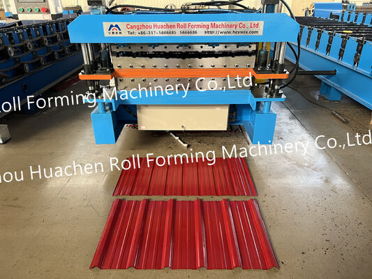 Maszyna do tworzenia rolki podwójnej warstwy dachu Ibr & Step Tile Sheet Making Machine