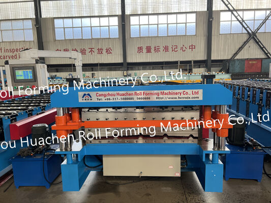 Putai Metalowe faliste płyty dachowe Wytwarzanie PPGI / PPGL / Gi / GL Cink Stalowe dachówki płytki Roll Forming Machine