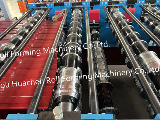 Putai Metalowe faliste płyty dachowe Wytwarzanie PPGI / PPGL / Gi / GL Cink Stalowe dachówki płytki Roll Forming Machine