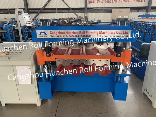Fully Automatic Color Steel Glazed Tile Metal Color Steel Thin Roof Panel Rolling Forming Machine