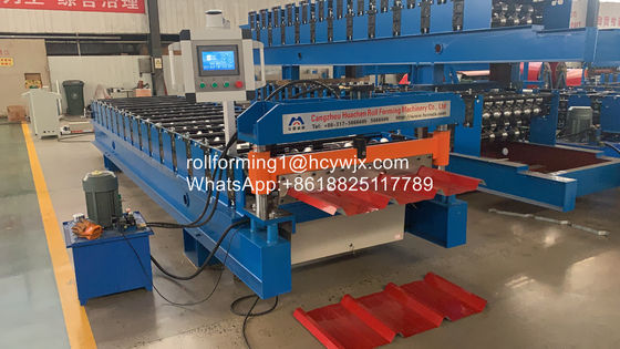 Aluzinc TR4/TR5/TR6 maszyna do formowania rolki dachowej arkusza metalowego