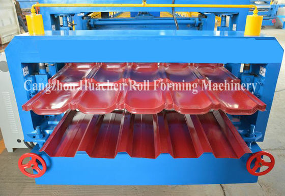 Dual Level Double Layer Roll Forming Machine Roof Panel For Wall Panels