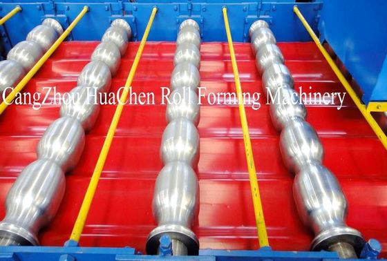 Roll Former Double Layer Roll Forming Machine For Glazed Tile Roof Sheet