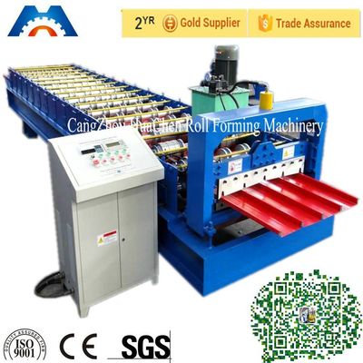 Steel Roofing Sheet Roll Forming Machine Aluminium / Galvanised