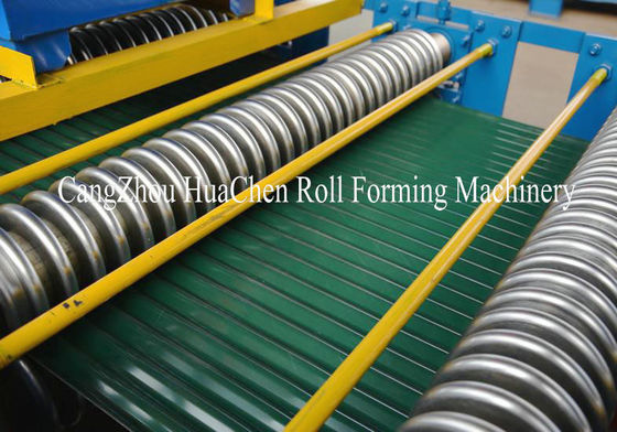 High Speed Metal Roof Roll Forming Machine Automatic Hydraulic Cutting