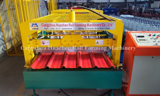 1.0mm Thickness Popular Profile Roofing Roll Forming Machine with Safe Cover