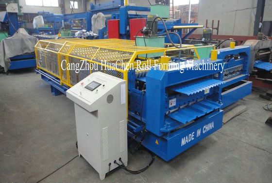 Popularna dwuwarstwowa maszyna do formowania rolek z metalowym dachem z bezpieczną osłoną