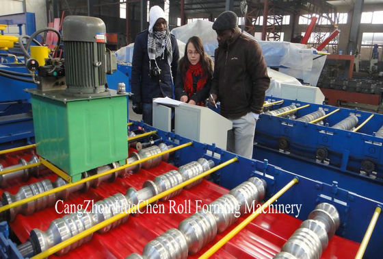 Automatyczna maszyna do tworzenia rolki ze szklanego metalu stalowego o grubości 0,3-0,6 mm