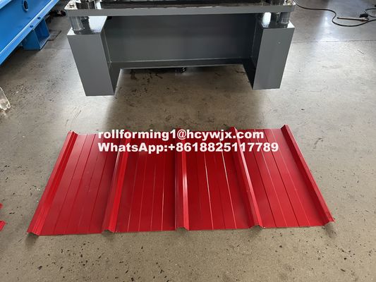 Maszyna do formowania metalu do pokrycia dachu kamiennym Prędkość 8-20 m/min