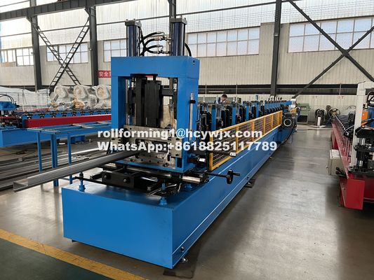Z galwanizowanej stali Z maszyna do tworzenia purlinów trójfazowa