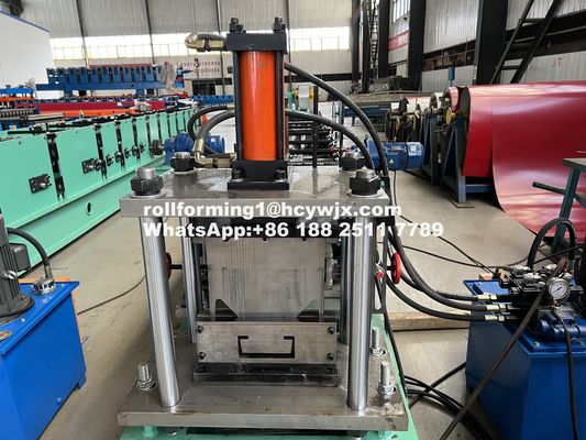 Wysokiej precyzji 1,8 mm C Purlin Roll Forming Machine Produkcja Zmiana wielkości