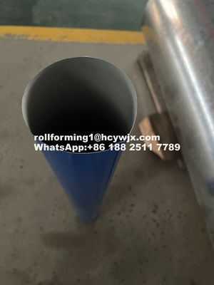 10-15 m/min Prężność maszyny do formowania rolki z rury dolnej dla rynku o dużym zapotrzebowaniu