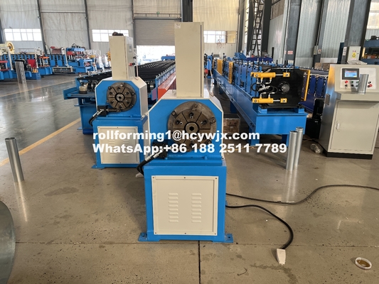 0.45-0.6mm Grubość materiału Downspout Roll Forming Machine z mocą silnika 5,5kw